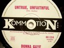 DONNA GAYE Untrue 45*GREAT FEM psych mod DANCER*HEAR
