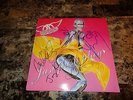 Aerosmith RARE Band Signed Vinyl Lp Record Just Push Play Joe Perry Steven Tyler