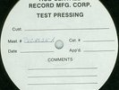 HANOI ROCKS Oriental Beat 1985 Test Pressing LP