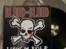 BLOOD FOR BLOOD Livin' In Exile LP 1ST PRESS NYHC CTYC