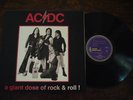 AC/DC- A Giant Dose Of Rock'N'Roll LP RARE