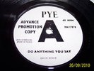 DAVID BOWIE DO ANYTHING YOU SAY 1966 UK 7