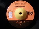 Funk 45 SHARON JONES Damn It's Hot Desco RARE Hear