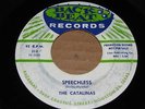 ROCKABILLY 45 -THE CATALINAS - SPEECHLESS - PROMO