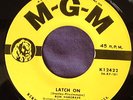 *RARE ROCKABILLY* RON HARGRAVE-LATCH ON 1956 MGM K12422