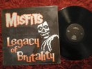 THE MISFITS Legacy Of Brutality LP vinyl horror punk