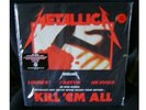 1 NEW METALLICA KILL EM ALL BLOOD RED VINYL DELUXE LP