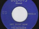 THE FABULOUS CRYS-TELS Left Front Row RARE DOO WOP 45