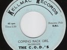 THE C.O.D.'s Coming Back Girl NORTHERN SOUL 45 Kellmac