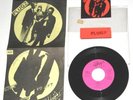 THE PLUGZ 1978 MOVE 45 w SLEEVE STICKERS RARE SLASH KBD