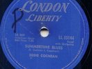 EDDIE COCHRAN -SUMMERTIME BLUES - 78 RPM LIBERTY VG+++