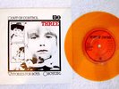 U2 THREE OUT OF CONTROL ORANGE 7 INCH VINYL CBS 7951