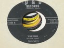 THE FURYS Gyration/ Furyous 45 RARE SURF D&D 31563 VG+