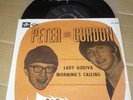 PETER AND GORDON LADY GODIVA RARE SWEDEN 45PS