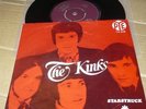 THE KINKS STARSTRUCK SWEDEN/ NORWAY 45PS  SO RARE 