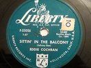 Eddie Cochran 78 Sittin' In The Balcony 1957 ROCK EX-