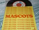 MASCOTS TELL ME LADY AAAH I LOVE YOU SWEDISH BEAT 45PS