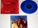 NOFX RIBBED LP ONLY 600 ON BLUE VINYL OOP BAD RELIGION