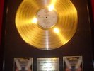ZZ TOP goldene Schallplatte Gold Record Vinyl LP