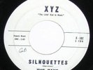 RAYS - SILHOUETTES +++ XYZ 1ST VINYL+++  DOO WOP