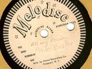 ALL MY LOVING,PRINCE BUSTER,MELODISC  ACETATE