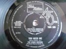 THE LEWIS SISTERS,YOU NEED ME,TAMLA MOTOWN,TMG536,SOUL