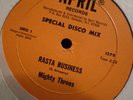 RARE THE MIGHTY THREES Killer DUB SATA/RASTA BUSINES