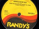 HARVEST IN THE EAST. tommy mc cook.RANDY'S 7in. 1972.