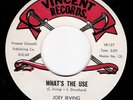 Rare Funk X-Over 45 JOEY IRVING What's The Use Vincent