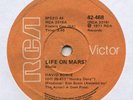 70s DAVID BOWIE life on mars? SOUTH AFRICAN 7