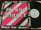 GRAVE DIGGER Shoot Her Down NOISE LP MINT rare