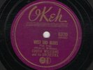 78 RPM Cootie Williams OKeh 6370 in E/E-