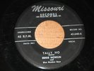 Rockabilly 45 RPM Ernie Nowlin on Missouri Tally Ho