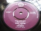 RICKY WAYNE & OFF-BEATS - MAKE WAY BABY PYE 45 JOE MEEK