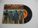 FRENCH EP BEATLES 4 TRACKS  YESTERDAY