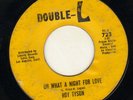 DOOWOP on DOUBLE L--ROY TYSON & GROUP---HEAR BOTH