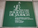ERATO 3LP Box BACH FLUTE Rampal Lacroix Savall SEALED