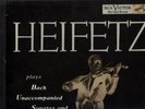 HEIFETZ BACH SOLO VIOLIN LM 6105 3 LP BOX