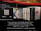 FRANK SINATRA Master Recordings - 16 LP box set, #245