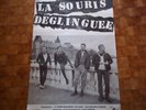 affiche originale LA SOURIS DEGLINGUEE punk oi skinhead