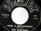 rare Soul 45 WINSTONS need a replacement CURTOM Listen