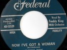 rare New Breed R&B 45 FREDDY KING on FEDERAL Hear