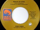 rare Soul 45 GINO PARKS nerves of steel CRAZY HORSE
