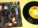 Kiss - Heaven's On Fire 45 Canada RARE Picture Sleeve