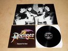 AVENGER-Depraved To Black LP+Poster 1985 pre-RAGE