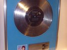 David Bowie pin ups  Platin Schallplatte Record goldene