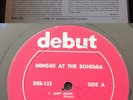 CHARLES MINGUS AT THE BOHEMIA RARE DEBUT 123 JAZZ US LP