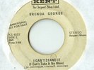 brenda george - i can't stand it - kent - soul 45 dj