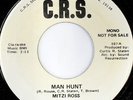 rare Soul Funk 45 MITZI ROSS man hunt C.R.S. Hear
