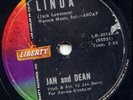 JAN AND DEAN - LINDA 78 RPM - 1963 LIBERTY PHILIPPINES